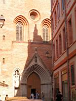 Toulouse, Eglise Notre-Dame du Taur, Facade (1)